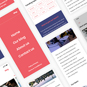 Blog. website. UX / UI, and Web Design project by Daniel Santinhos - 05.24.2022