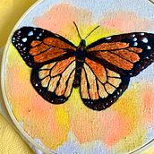 Meu projeto do curso: Técnicas de bordado realista. Un proyecto de Ilustración tradicional, Bordado y Diseño textil de tarcsakitti - 27.05.2022