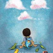 Raising star. Traditional illustration, Picturebook, and Children's Illustration project by Manuela Pentangelo - 05.26.2022