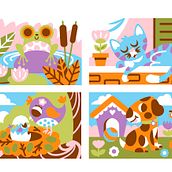 sabbiarelli. To, Design, Vector Illustration, and Children's Illustration project by Federica Gagliardo - 05.27.2022