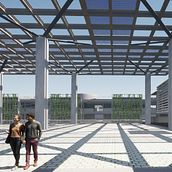 Mercado Municipal de Valera. Architecture, and Design project by Carmen Cecilia Espinoza Umbría - 05.05.2022