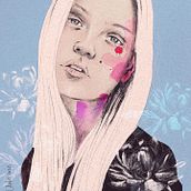 Mi proyecto del curso: Retrato ilustrado con Procreate Ein Projekt aus dem Bereich Traditionelle Illustration, Vektorillustration, Digitale Illustration und Porträtzeichnung von Kelly Aviles - 23.05.2022