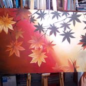 FLORES TROPICALES. Un progetto di Pittura di Claudia Cabrera Salcedo - 27.05.2022