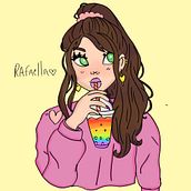 Meu primeiro desenho . Een project van Traditionele illustratie van Rafaella Jarrier - 28.05.2022