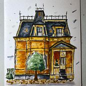 My project for course: Expressive Architectural Sketching with Colored Markers. Un projet de Esquisse , Dessin, Illustration architecturale, Carnet de croquis et Illustration à l'encre de udmoka - 28.05.2022