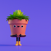 The Plant. 3D, 3D Modeling, and 3D Character Design project by marvinecker - 05.25.2022