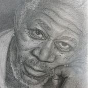 Mi proyecto del curso: Retrato creativo en claroscuro con lápiz. Ilustração tradicional, Desenho a lápis, Desenho de retrato, Desenho artístico, e Desenho com lápis de cor projeto de Pepa Torres - 28.05.2022