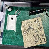 Meu projeto do curso: Tatuagem para principiantes. Tattoo Design project by Fellipe Mandu - 05.29.2022