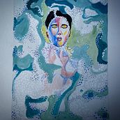 Mon projet du cours : Dessin expressif de la figure humaine : formes et couleurs. Fine Arts, Pencil Drawing, Drawing, Portrait Drawing, Realistic Drawing, Figure Drawing, and Gouache Painting project by Karine Bardier - 05.21.2022