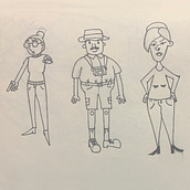 My project for course: Introduction to the Creation of Cartoon Style Characters. Traditional illustration, Character Design, and Drawing project by Karina Rosales - 05.28.2022