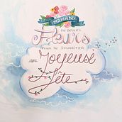 Carte Fête des mères  . Projekt z dziedziny Trad, c, jna ilustracja, T i pografia użytkownika Geraldine Terrades - 29.05.2022