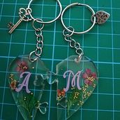 Mi proyecto del curso: Diseño de joyería en resina. Un progetto di Design di accessori, Artigianato, Design di gioielli e DIY di wbeatrixkiddo - 29.05.2022