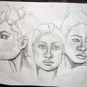 My project for course: Portrait Sketchbooking: Explore the Human Face. Sketching, Drawing, Portrait Drawing, Artistic Drawing, and Sketchbook project by Kelsey Swarbrick - 05.29.2022