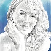 My project for course: Modern Portraiture with Procreate: Stylize Your Subject. Traditional illustration, Digital Illustration, and Digital Drawing project by Daniel Sallai - 05.29.2022