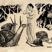 Dibujos y bocetos tenebrosos. Un progetto di Illustrazione tradizionale, Fumetto e Pittura digitale di oswaldo_baqueiro - 30.05.2022