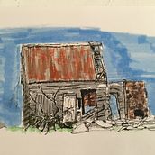 My project for course: Expressive Architectural Sketching with Colored Markers . % Gay Jessop tarafından hazırlanan Eskiz çizimi, Çizim, Mimari İllüstras, on, Eskiz defteri, Mürekkep İllüstras, Ve onu projesi - 05.30.2022