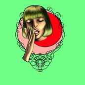 Female portrait. Traditional illustration, Character Design, and Creativit project by Lucia Laubscher - 05.30.2022