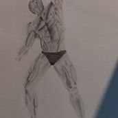 Mi proyecto del curso: Dibujo realista de la figura humana. Traditional illustration, Fine Arts, Sketching, Pencil Drawing, Drawing, Realistic Drawing, and Figure Drawing project by camilo Parraguirre - 05.30.2022