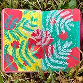 Mon projet du cours : Motifs botaniques et carnet de croquis. Traditional illustration, Pattern Design, Botanical Illustration, and Sketchbook project by silvia - 05.30.2022