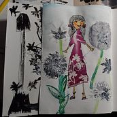 Diario di una Bro. Traditional illustration, Sketching, Creativit, Drawing, Watercolor Painting, Children's Illustration, Sketchbook, and Gouache Painting project by Silvia Fontebasso - 05.30.2022