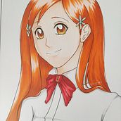 Mi proyecto del curso: Coloreado con marcadores para dibujo manga. Traditional illustration, Comic, Color Theory, and Manga project by Constanza Facuse - 05.30.2022
