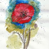 My project for course: Artistic Floral Watercolor: Connect with Nature. Traditional illustration, Painting, Watercolor Painting, and Botanical Illustration project by Tamás Nagy - 05.30.2022