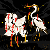 🏝🦅✨ 🎟👹🔥. Un proyecto de Ilustración tradicional, Diseño y Diseño gráfico de Kropsiland - 30.05.2022
