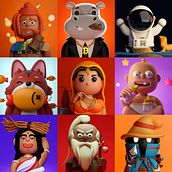 My project for course: Creative 3D Animation in Blender Ein Projekt aus dem Bereich 3D, 3-D-Animation und 3-D-Design von Ajay Nambiar - 31.05.2022