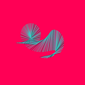 Una cinta que flota en el espacio, expuesta a corrientes de agua o aire. Motion Graphics, Multimedia, and JavaScript project by Rodrigo Bascolo - 05.30.2022