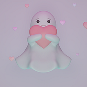 Don't want to be scary. Traditional illustration, 3D, Character Design, 3D Animation, Sketching, Pencil Drawing, Drawing, 3D Modeling, and 3D Character Design project by Valeriia Romanovska - 05.31.2022