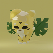 Mi proyecto del curso: Creación de personajes kawaii en 3D con Blender . Traditional illustration, Character Design, Digital Illustration, 3D Modeling, Manga, Motion Graphics, and 3D project by Ana Paula Mendes - 05.31.2022