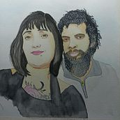 Meu projeto do curso: Criação de retrato estilizado em aquarela. Traditional illustration, Painting, Watercolor Painting, and Portrait Drawing project by Shirlei Nascimento - 05.31.2022