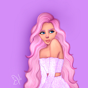 Mi proyecto del curso: Retrato de personajes femeninos con Procreate. Traditional illustration, Digital Illustration, and Digital Drawing project by Gabriela Vásquez - 05.28.2022