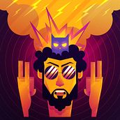 Meu projeto do curso: Ilustração geométrica para redes sociais: destaque seus vetores. Un progetto di Illustrazione tradizionale, Illustrazione vettoriale, Illustrazione digitale e Design per i social network di David Vinícius Marques - 08.06.2022