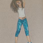 Mi proyecto del curso: Ilustración con pastel y lápices de colores. Un progetto di Illustrazione tradizionale, Disegno a matita, Disegno e Disegno di ritratti di anacris_lopez05 - 01.06.2022