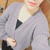 My project for course: Crochet: Design and Stitch Romantic Garments. Fashion Design, Fiber Arts, DIY, Crochet, and Textile Design project by michaella_tolentino2000 - 05.28.2022