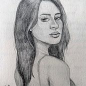 My project for course: Portrait Sketchbooking: Explore the Human Face. Sketching, Drawing, Portrait Drawing, Artistic Drawing, and Sketchbook project by Alice Mena Barreto - 06.01.2022