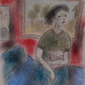 My project for course: Expressive Illustration Line by Line. Un projet de Illustration traditionnelle, Conception éditoriale, Dessin au cra, on, Dessin, Stor, board, Illustration jeunesse, Narration, Dessin aux cra , et ons de couleur de winniepooh72 - 01.06.2022