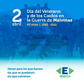 Aniv Guerra Malvinas Argentinas 2022. Design, Graphic Design, and Writing project by Gonzalo Suárez - 04.02.2022