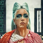 Mi proyecto del curso: Pintura de personajes de la cultura pop en Photoshop. Un projet de Illustration traditionnelle, Beaux Arts, Dessin, Illustration numérique , et Dessin de portrait de Alex Rock - 01.06.2022