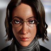 Nerd Girl. 3D Character Design project by Álvaro Conde - 03.09.2022