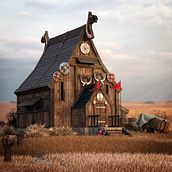 Viking Farm. 3D Design project by Álvaro Conde - 05.09.2022