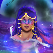 My project for course: Digital Fantasy Portraits with Photoshop. Traditional illustration, Drawing, Digital Illustration, Portrait Drawing, Digital Drawing, and Digital Painting project by Brenno W - 06.01.2022