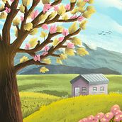 Mi proyecto del curso: Escenas atmosféricas en Procreate: pinta con colores y luces . Traditional illustration, and Digital Illustration project by Hector Heredia - 06.02.2022