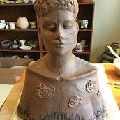 My project for course: Introduction to Clay Figurative Sculpture. Fine Arts, and Sculpture project by forest grace - 05.24.2022