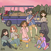 Illustrations. Un proyecto de Ilustración tradicional de Jessica Hoyte - 02.06.2022