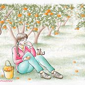 Il mio progetto del corso: Illustrazione fantastica con stile personale. Traditional illustration, Drawing, Digital Illustration, Watercolor Painting, and Color Theor project by Manuela Piva - 06.03.2022