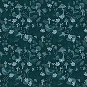 My project for course: Digital Pattern Illustration Inspired by Flora and Fauna. Un projet de Illustration traditionnelle, Création de motifs, Dessin, Illustration numérique et Illustration botanique de kkingston373 - 03.06.2022
