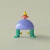 36 days of type. Design, 3D, and Traditional illustration project by Tati Astua - 03.05.2022