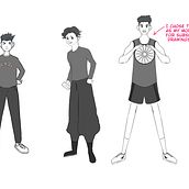 Mi proyecto del curso: Dibujo de personajes llenos de personalidad. Character Design, Sketching, Drawing, Stor, telling, Stor, board, Artistic Drawing, and Narrative project by Andre JN - 06.01.2022